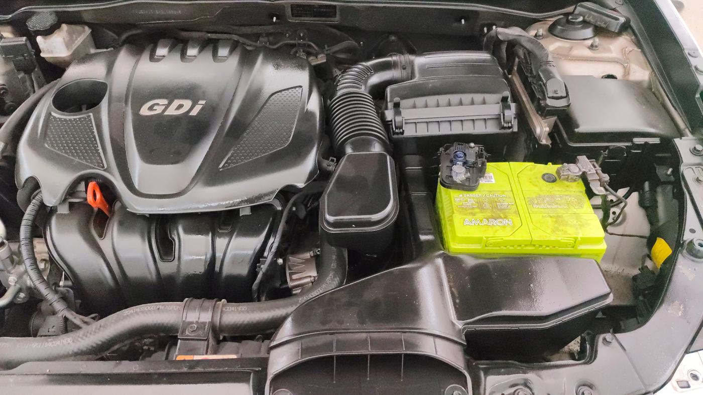 2014 Hyundai Sonata 2.4 GDI AT, Petrol, Automatic, 57,527 km, Engine View - Left