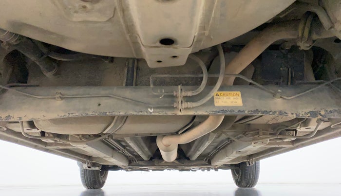 2013 Maruti Ritz VXI BUZZ, Petrol, Manual, 63,491 km, Rear Underbody