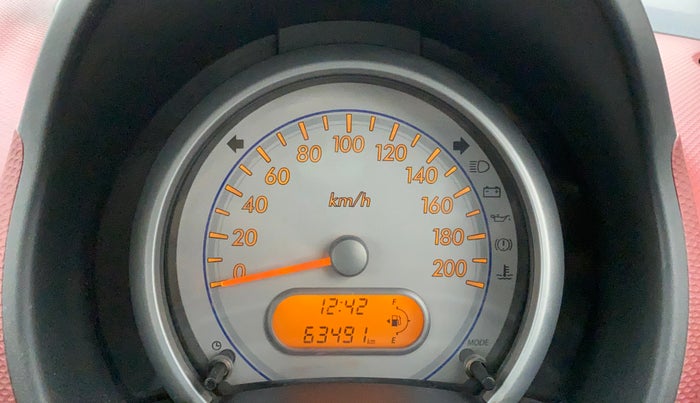 2013 Maruti Ritz VXI BUZZ, Petrol, Manual, 63,491 km, Odometer Image