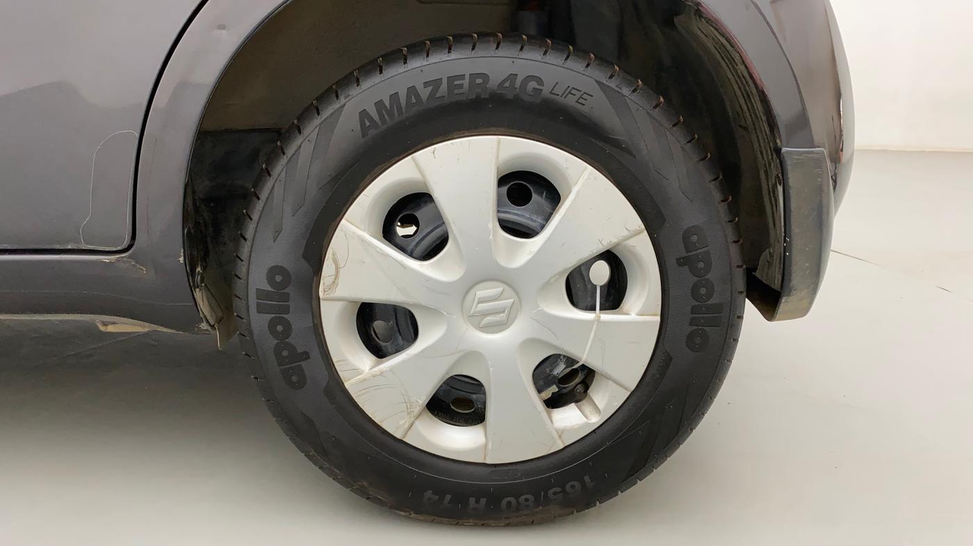 2013 Maruti Ritz VXI BUZZ, Petrol, Manual, 63,491 km, Left Rear Wheel