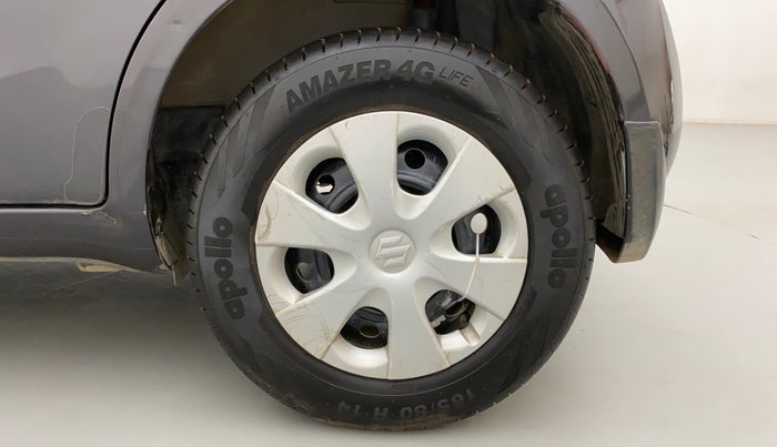 2013 Maruti Ritz VXI BUZZ, Petrol, Manual, 63,491 km, Left Rear Wheel