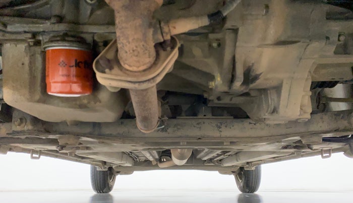 2013 Maruti Ritz VXI BUZZ, Petrol, Manual, 63,491 km, Front Underbody