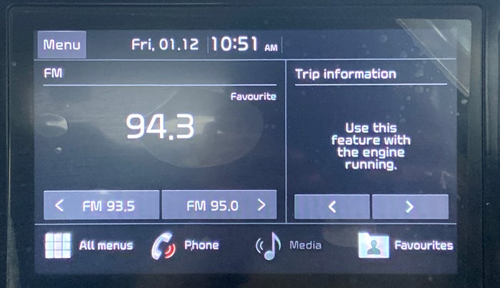 2020 KIA SELTOS HTK PLUS 1.5, Petrol, Manual, 54,877 km, Touchscreen Infotainment System