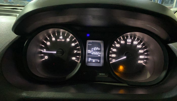 2017 Tata Tiago XT PETROL, Petrol, Manual, 1,25,021 km, Odometer Image