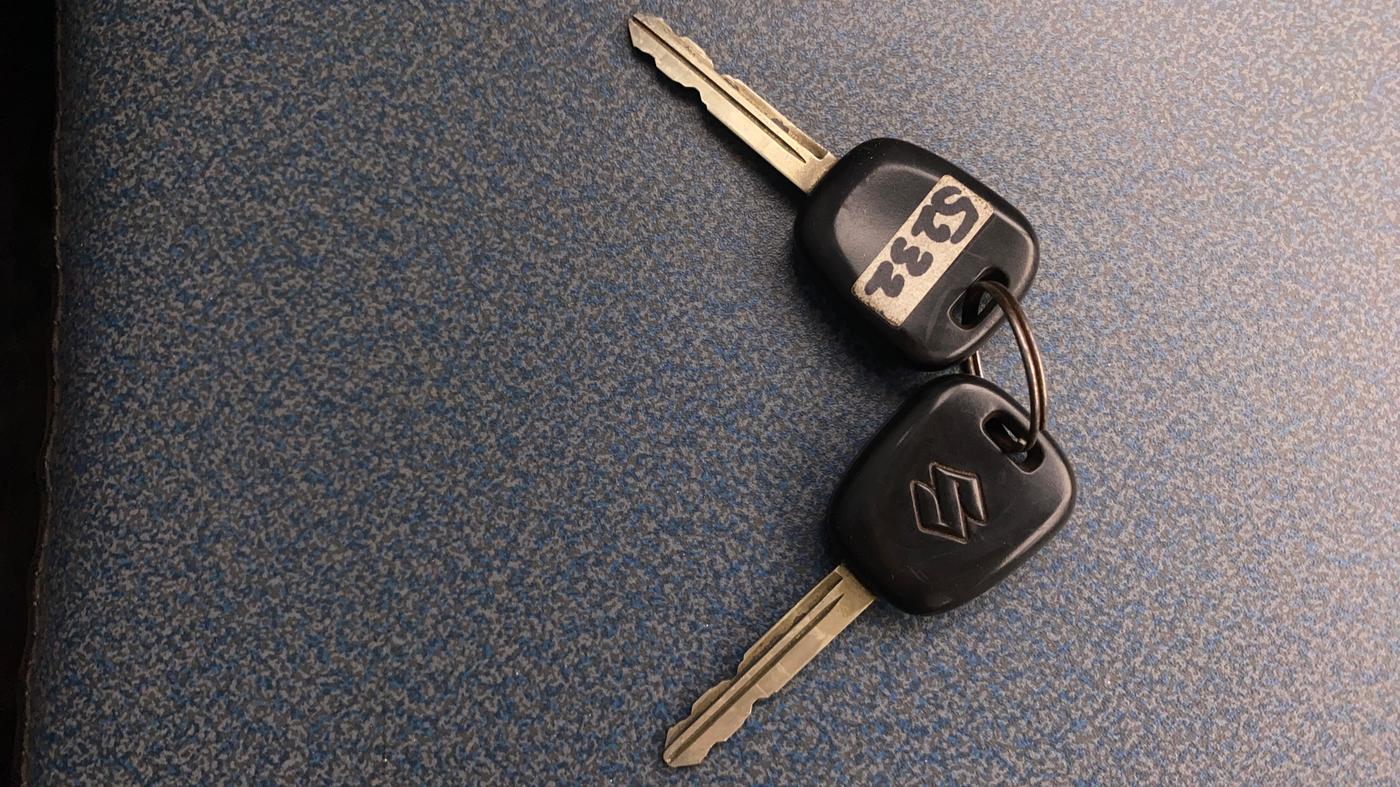 2017 Maruti OMNI E 8 STR, Petrol, Manual, 22,591 km, Key Close Up
