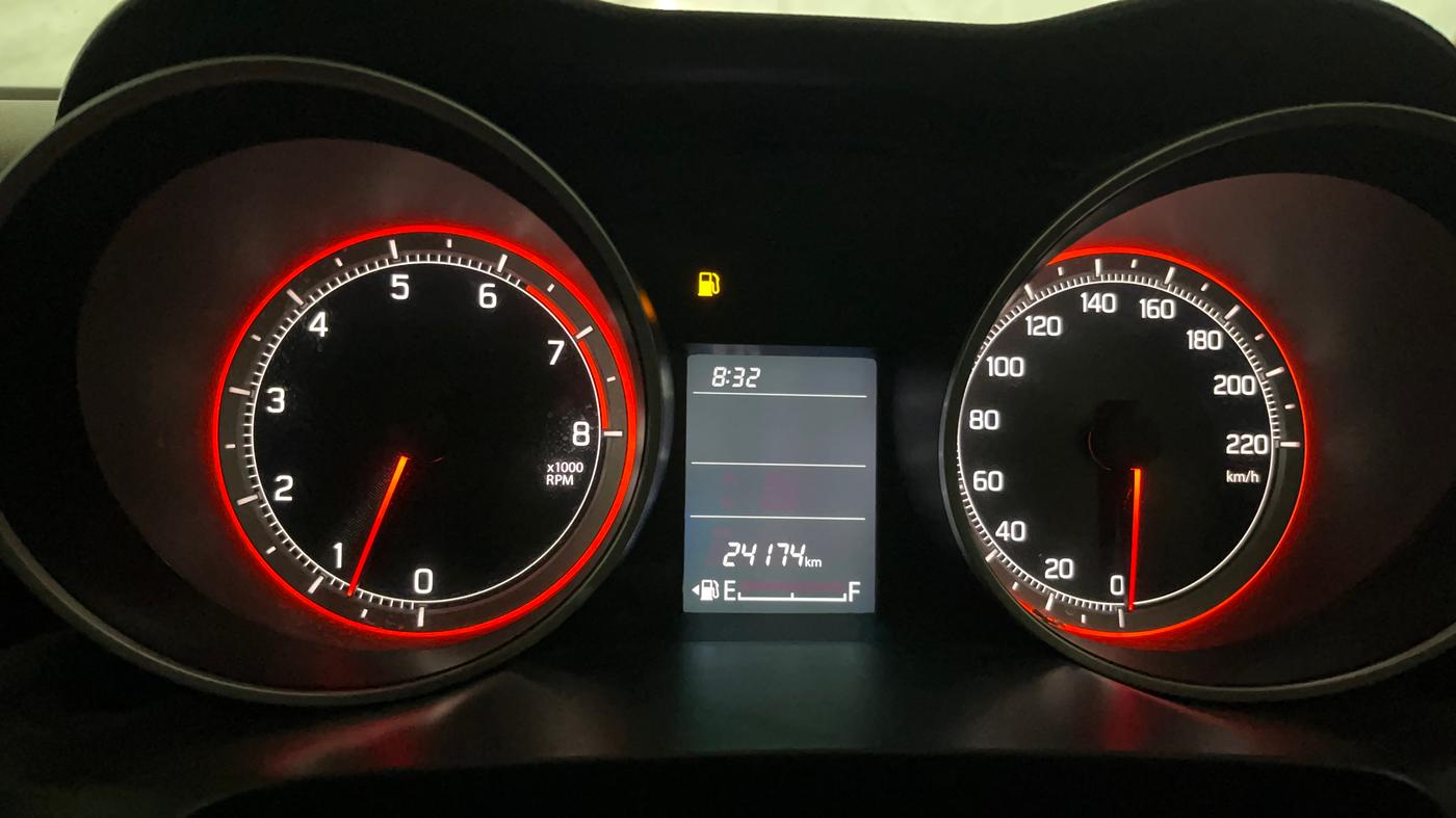 2021 Maruti Swift VXI, Petrol, Manual, 24,214 km, Odometer Image