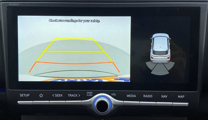 2020 Hyundai Creta SX (O) 1.4 TURBO DCT DUAL TONE, Petrol, Automatic, 30,886 km, Parking Camera