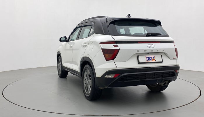 2020 Hyundai Creta SX (O) 1.4 TURBO DCT DUAL TONE, Petrol, Automatic, 30,886 km, Left Back Diagonal