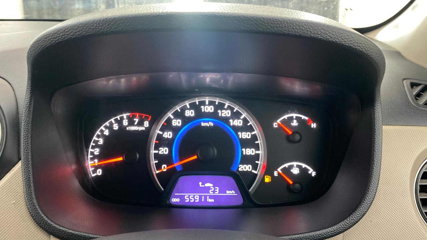 2016 Hyundai Grand i10 SPORTZ 1.2 KAPPA VTVT, CNG, Manual, 55,865 km, Odometer Image