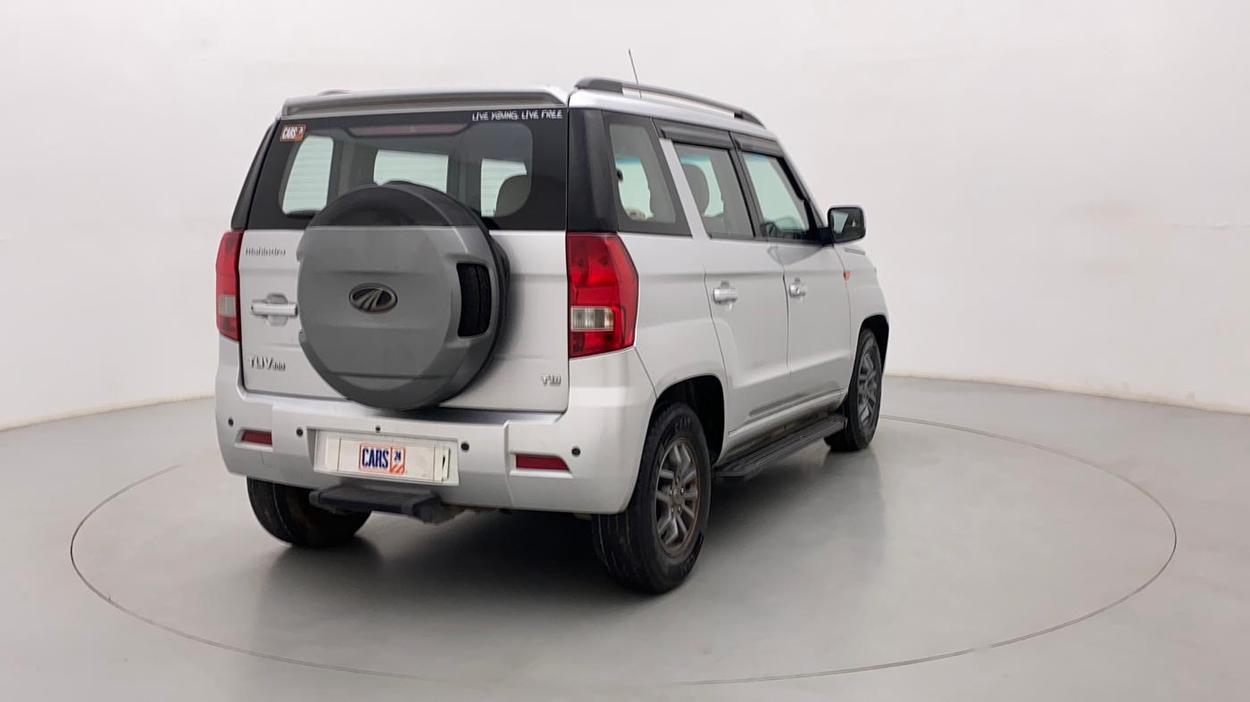 2018 Mahindra TUV300 T10, Diesel, Manual, 40,137 km, Right Back Diagonal