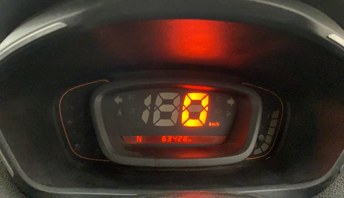 2019 Renault Kwid CLIMBER 1.0 AMT, Petrol, Automatic, 63,398 km, Odometer Image