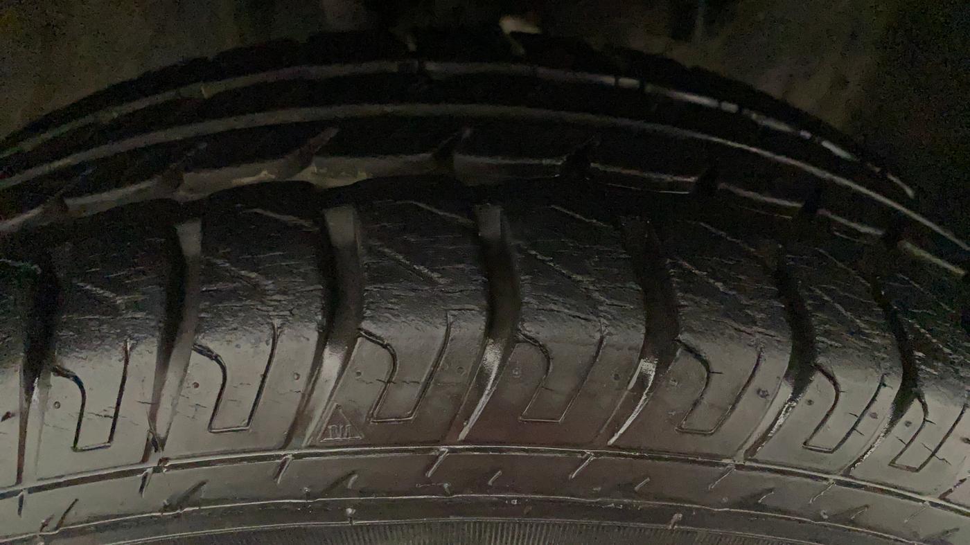 2018 Datsun Go T(O), Petrol, Manual, 5,592 km, Right Front Tyre Tread