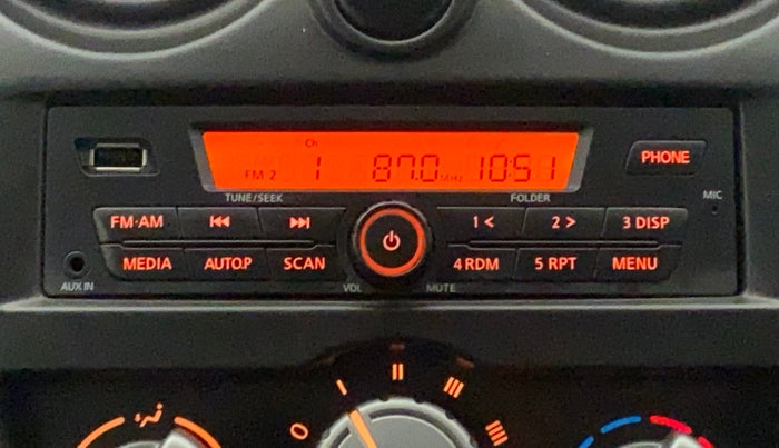 2018 Datsun Go T(O), Petrol, Manual, 5,592 km, Infotainment System
