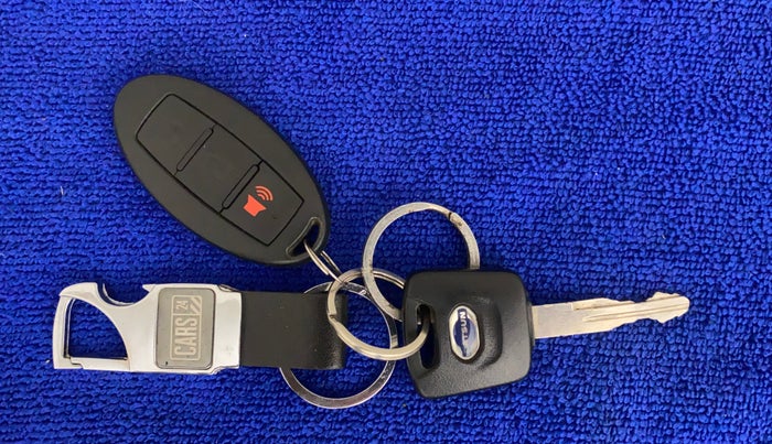 2018 Datsun Go T(O), Petrol, Manual, 5,592 km, Key Close Up