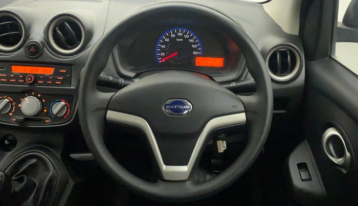 2018 Datsun Go T(O), Petrol, Manual, 5,592 km, Steering Wheel Close Up