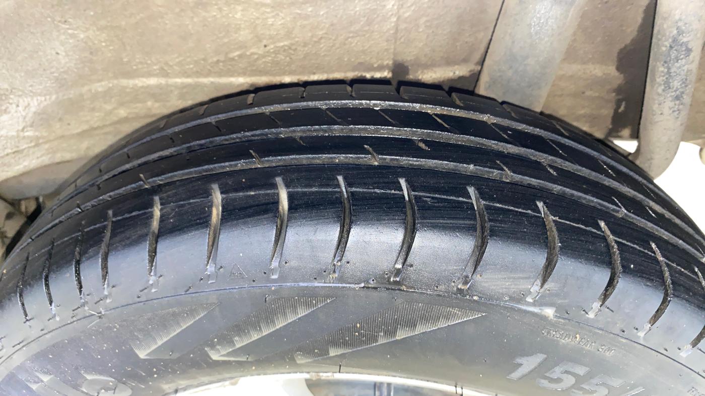 2021 Maruti S PRESSO LXI CNG, CNG, Manual, 90,554 km, Left Rear Tyre Tread