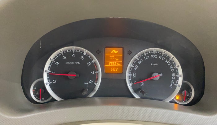 2017 Maruti Ertiga ZXI, Petrol, Manual, 28,278 km, Odometer Image