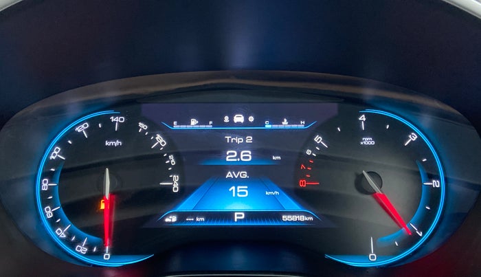 2019 MG HECTOR SHARP 1.5 DCT PETROL, Petrol, Automatic, 55,818 km, Odometer Image