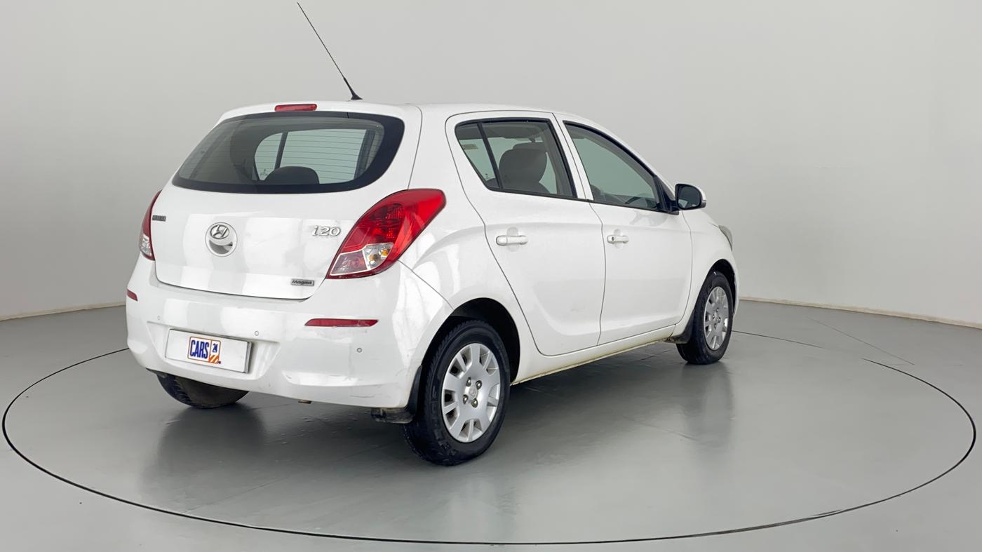2013 Hyundai i20 MAGNA O 1.2, Petrol, Manual, 37,099 km, Right Back Diagonal