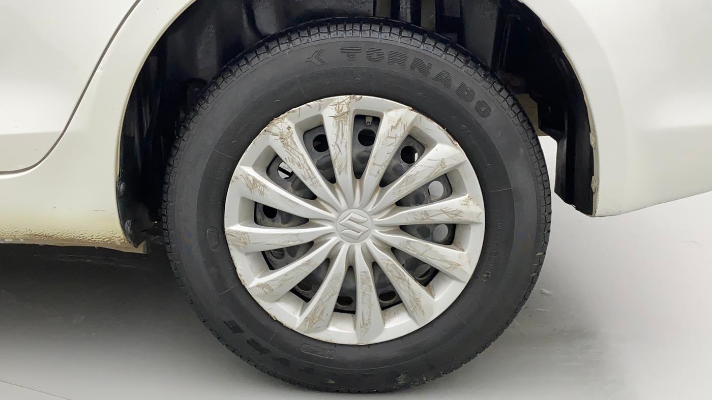 2015 Maruti Swift Dzire VXI, Petrol, Manual, 51,464 km, Left Rear Wheel
