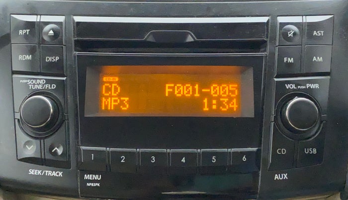 2015 Maruti Swift Dzire VXI, Petrol, Manual, 51,464 km, Infotainment System