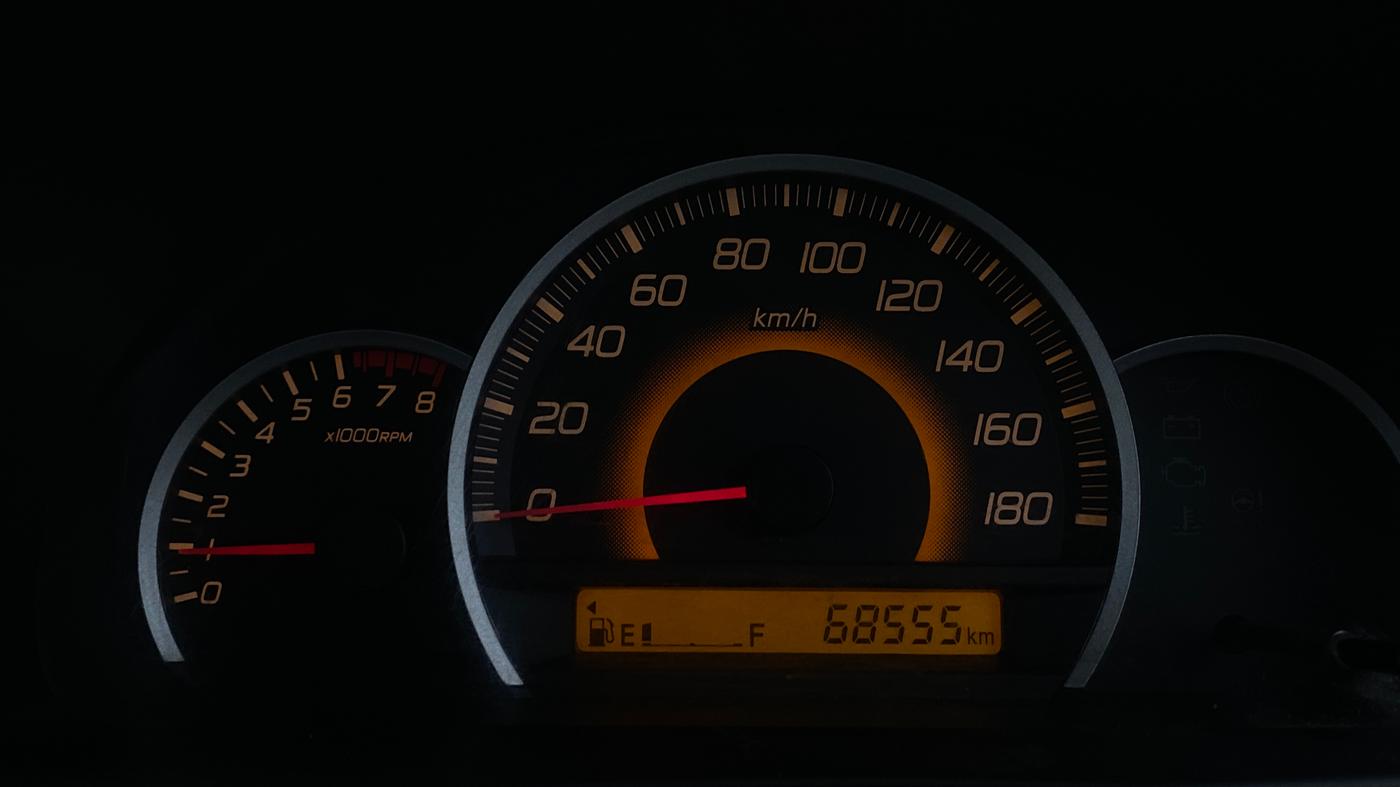 2015 Maruti Wagon R 1.0 VXI, Petrol, Manual, 68,520 km, Odometer Image