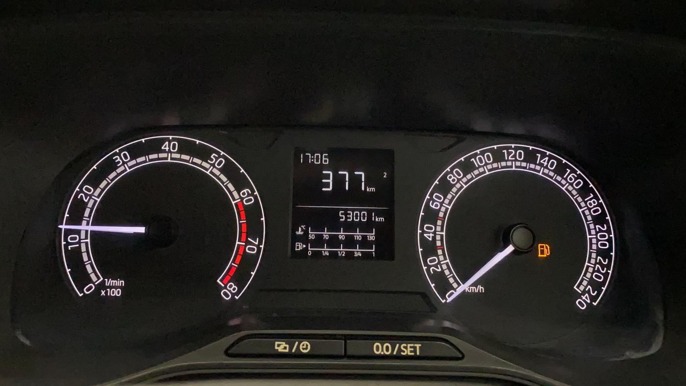 2021 Skoda KUSHAQ ACTIVE 1.0L TSI MT, Petrol, Manual, 53,000 km, Odometer Image