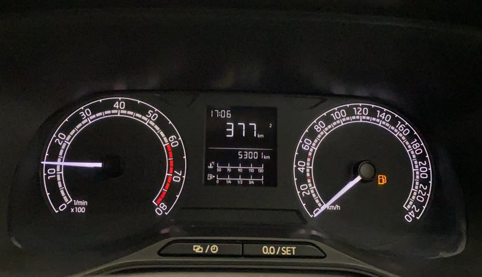 2021 Skoda KUSHAQ ACTIVE 1.0L TSI MT, Petrol, Manual, 53,000 km, Odometer Image