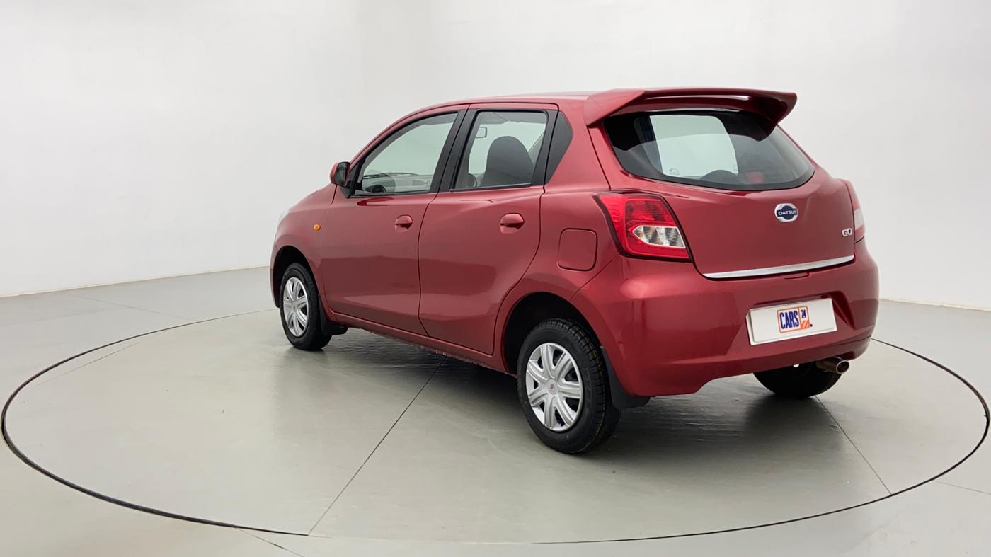 2015 Datsun Go T, Petrol, Manual, 83,782 km, Left Back Diagonal (45- Degree) View