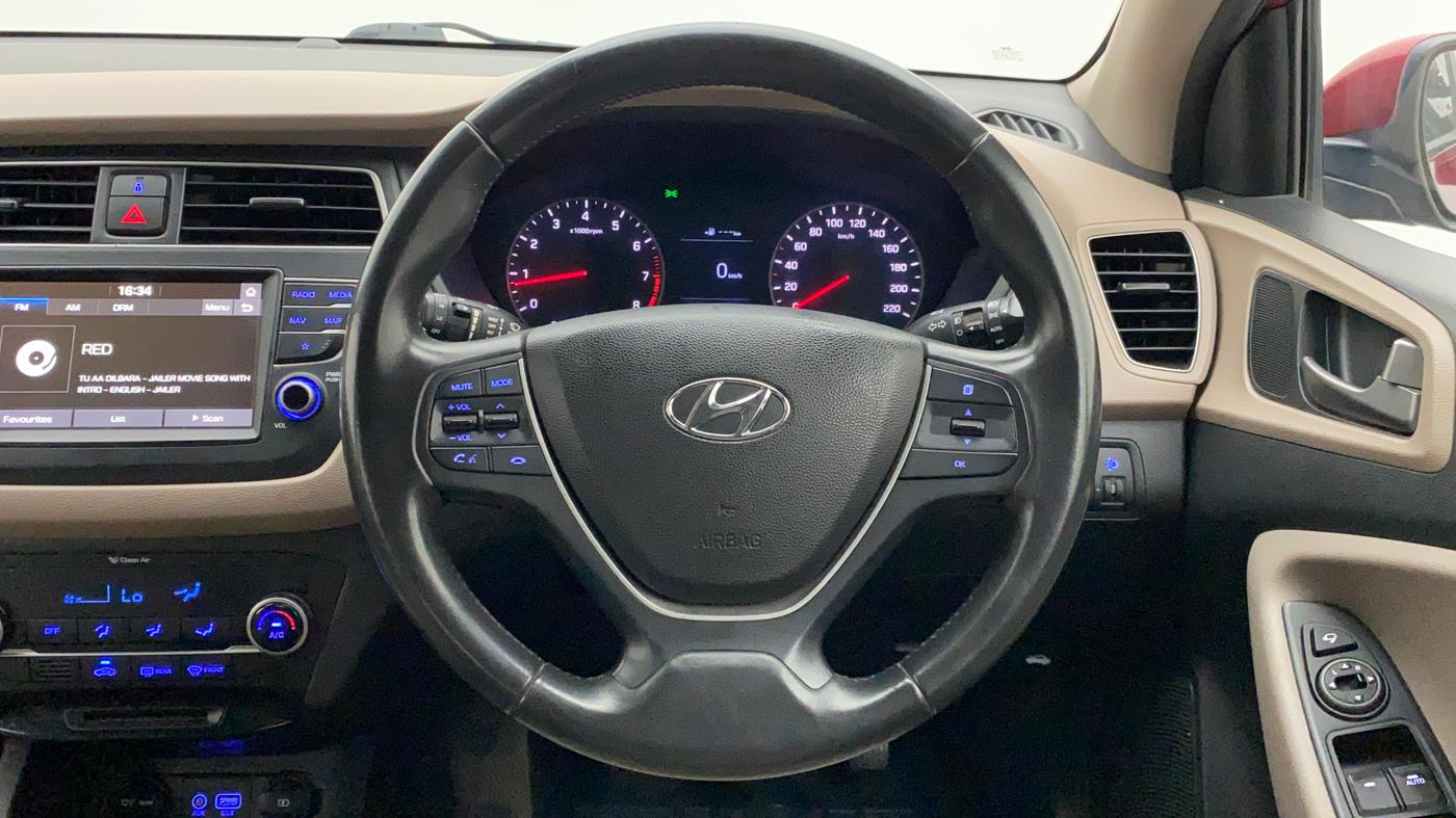 2018 Hyundai Elite i20 ASTA 1.2 (O), Petrol, Manual, 54,174 km, Steering Wheel Close Up