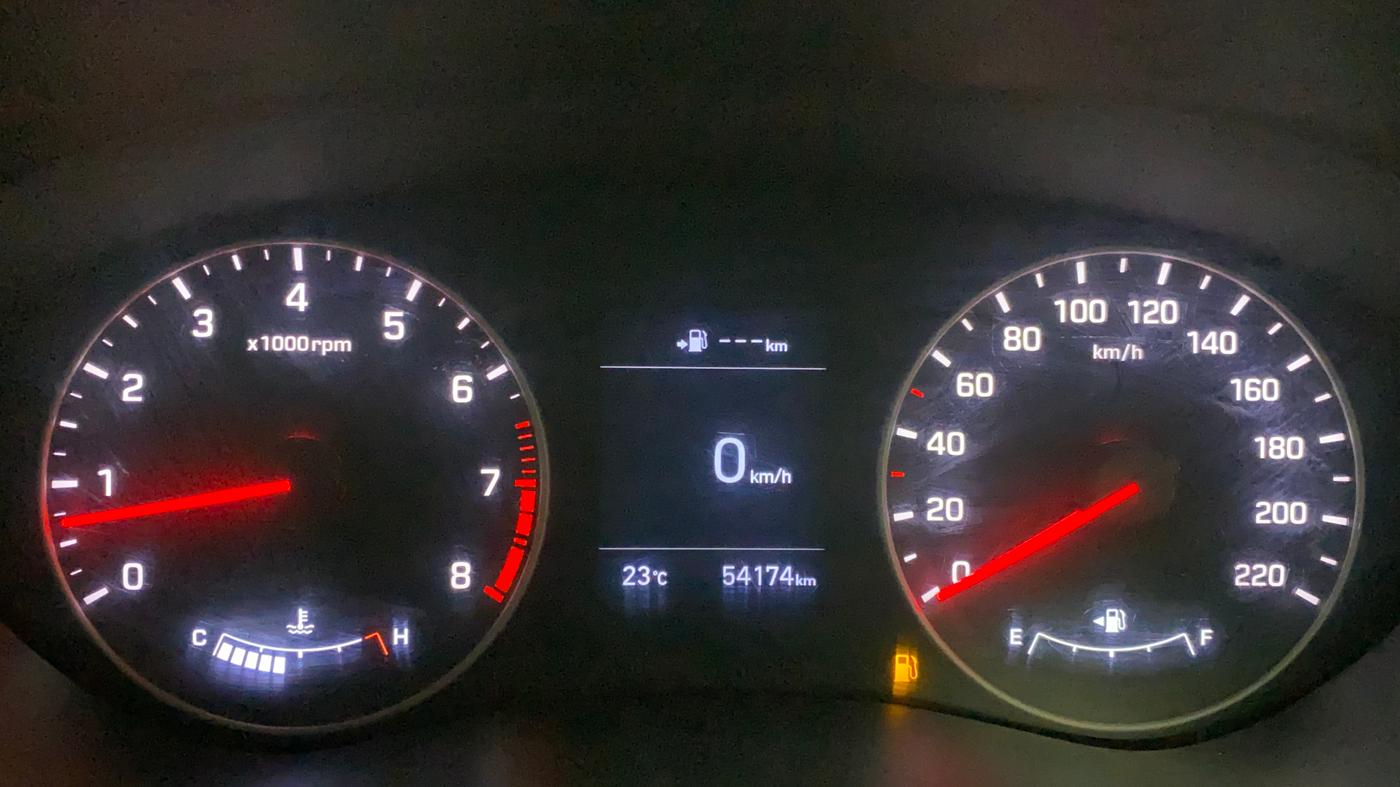 2018 Hyundai Elite i20 ASTA 1.2 (O), Petrol, Manual, 54,174 km, Odometer Image