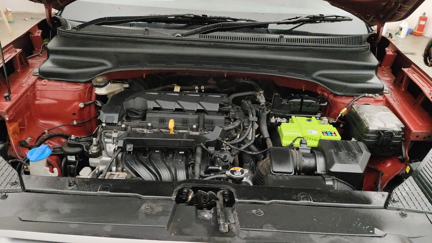2022 Hyundai Creta EX 1.5 PETROL, Petrol, Manual, 54,617 km, Engine View