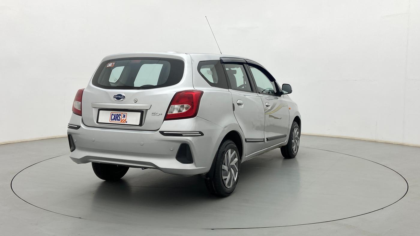 2018 Datsun Go Plus T, Petrol, Manual, 27,215 km, Right Back Diagonal