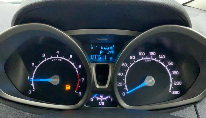 2015 Ford Ecosport TITANIUM 1.5L PETROL AT, Petrol, Automatic, 78,019 km, Odometer Image