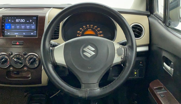 2018 Maruti Wagon R 1.0 LXI CNG, CNG, Manual, 75,128 km, Steering Wheel Close Up