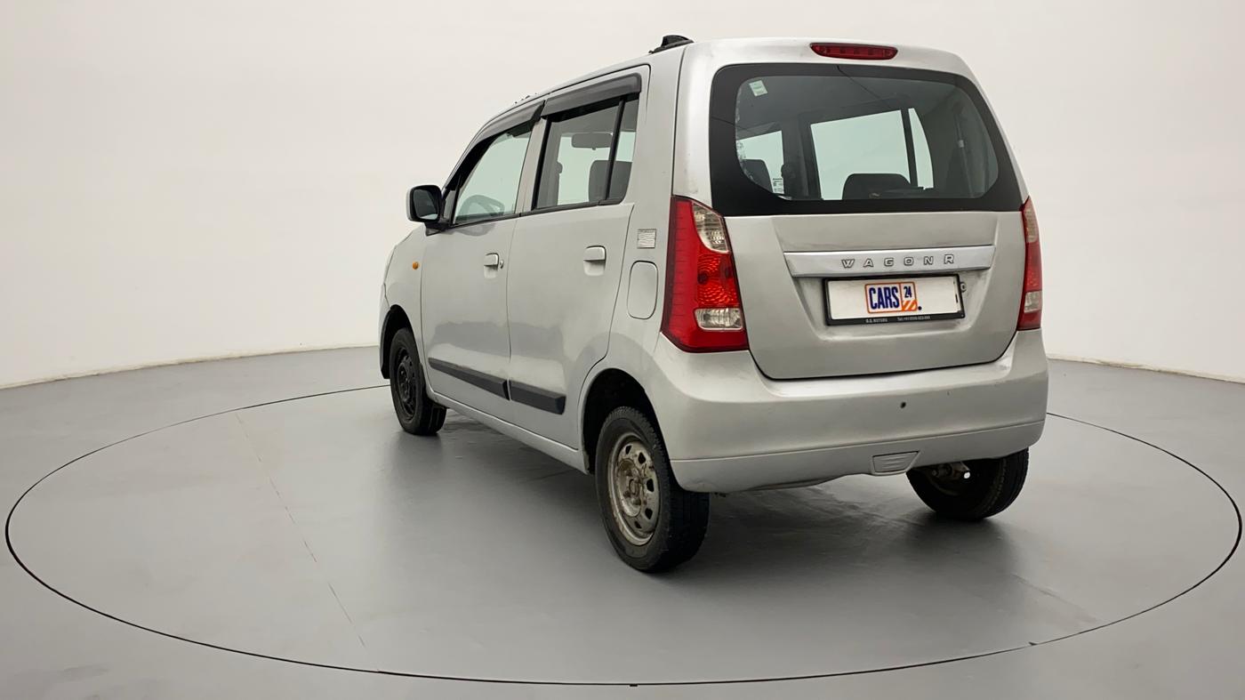 2018 Maruti Wagon R 1.0 LXI CNG, CNG, Manual, 75,128 km, Left Back Diagonal