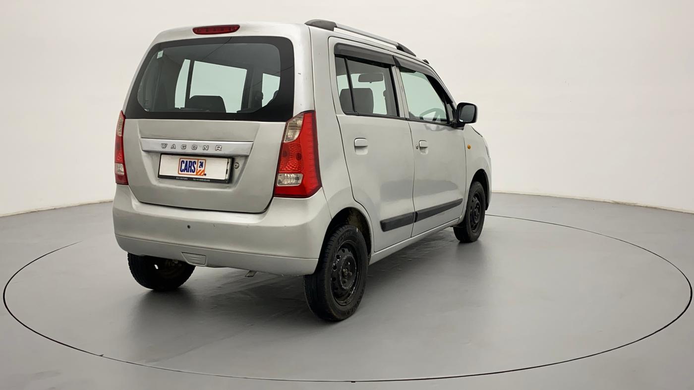 2018 Maruti Wagon R 1.0 LXI CNG, CNG, Manual, 75,128 km, Right Back Diagonal