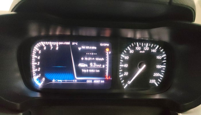 2022 Tata ALTROZ XZA PLUS, Petrol, Automatic, 49,363 km, Odometer Image