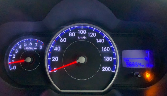 2011 Hyundai i10 SPORTZ 1.2, Petrol, Manual, 56,652 km, Odometer Image