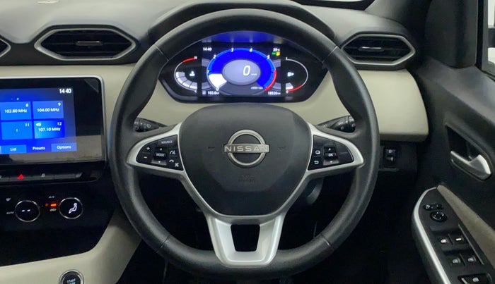 2021 Nissan MAGNITE XV MT, Petrol, Manual, 18,526 km, Steering Wheel Close Up