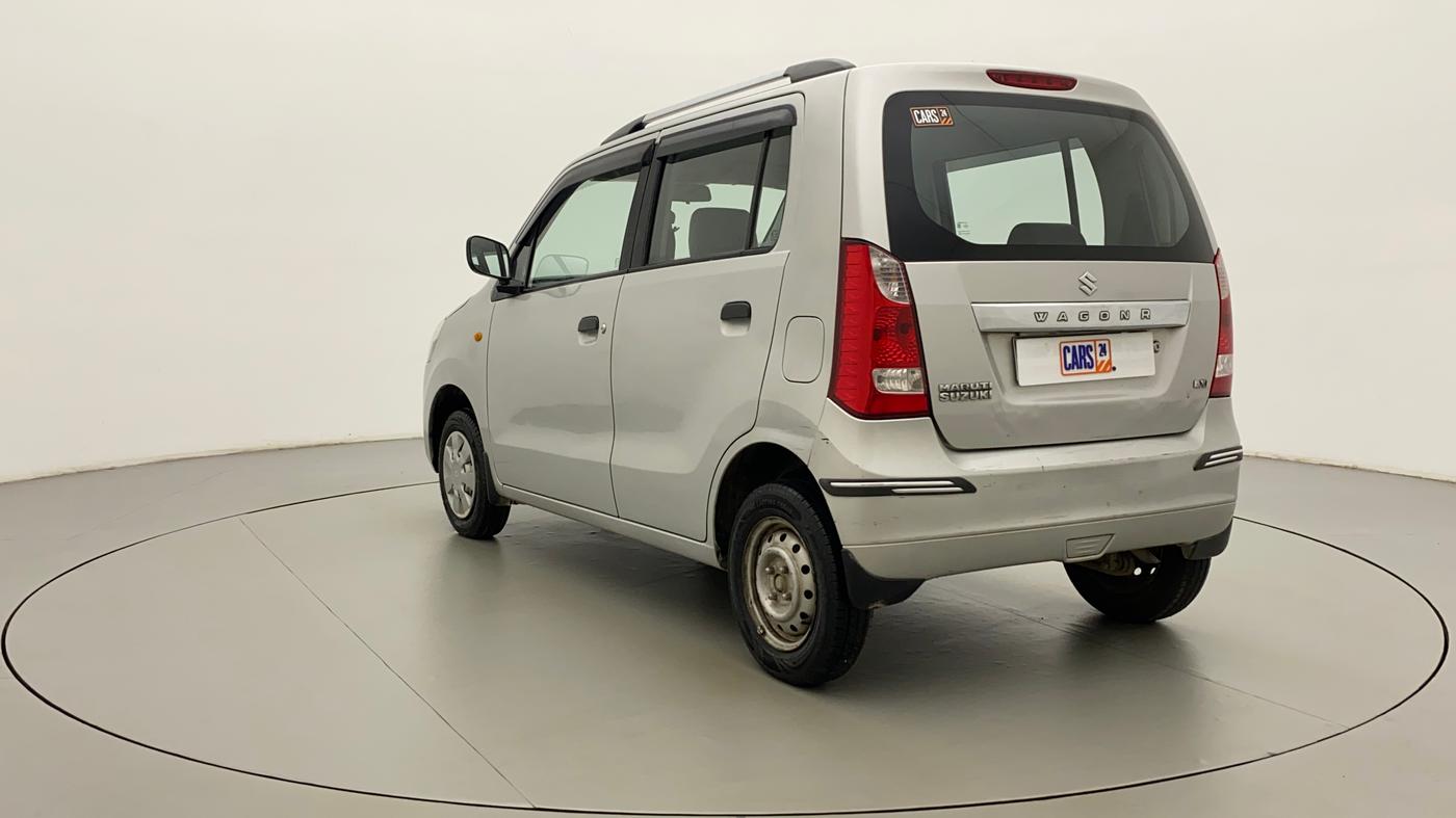 2013 Maruti Wagon R 1.0 LXI, Petrol, Manual, 75,729 km, Left Back Diagonal