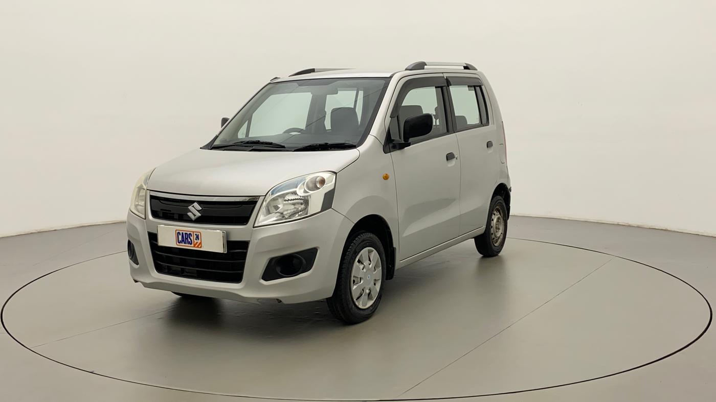 2013 Maruti Wagon R 1.0 LXI, Petrol, Manual, 75,729 km, Left Front Diagonal