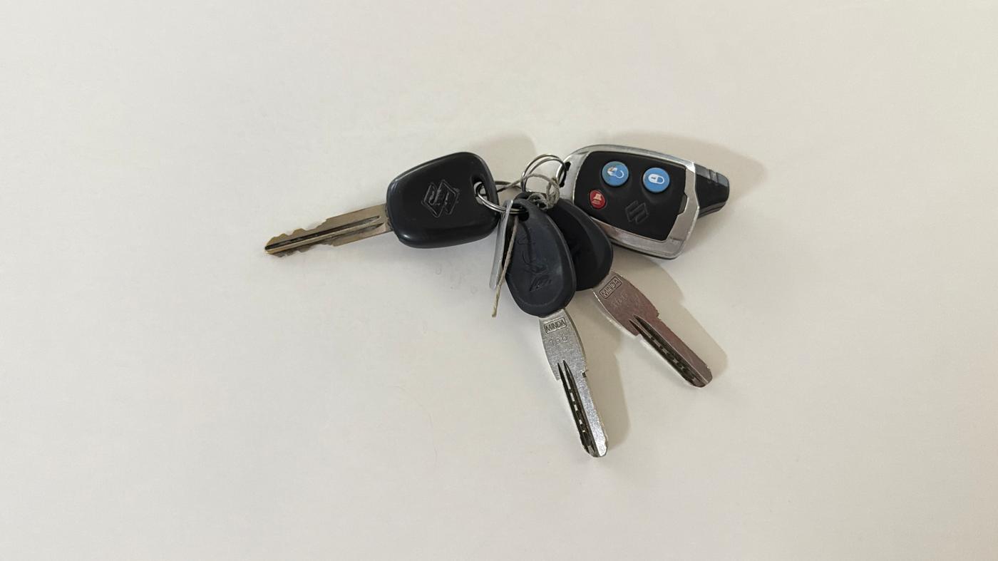 2016 Maruti Alto K10 LXI, Petrol, Manual, 59,844 km, Key Close Up