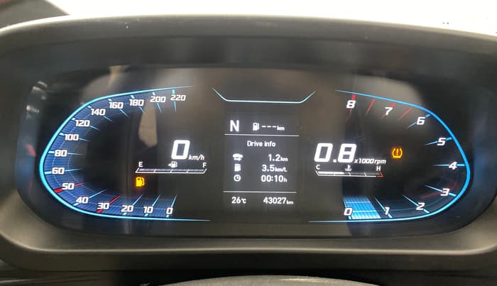 2022 Hyundai NEW I20 N LINE N6 1.0 TURBO GDI IMT, Petrol, Manual, 43,026 km, Odometer Image