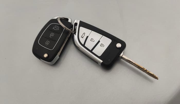 2019 Hyundai Grand i10 MAGNA AT 1.2 KAPPA VTVT, Petrol, Automatic, 80,468 km, Key Close Up