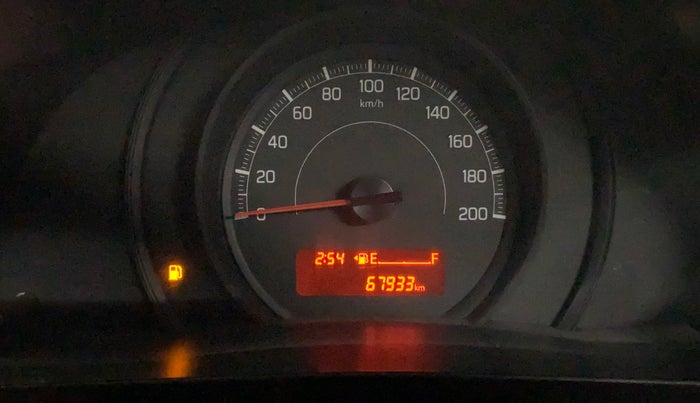 2019 Maruti Dzire LXI, CNG, Manual, 67,921 km, Odometer Image