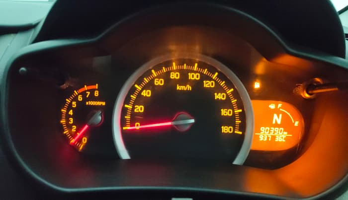2014 Maruti Celerio VXI AMT, Petrol, Automatic, 90,377 km, Odometer Image