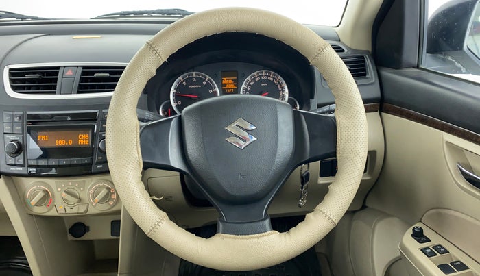 2015 Maruti Swift Dzire VDI ABS, Diesel, Manual, 17,558 km, Steering Wheel Close Up