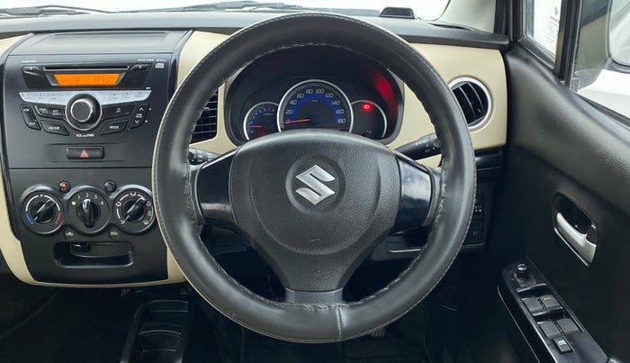 2018 Maruti Wagon R 1.0 VXI, Petrol, Manual, 8,714 km, Steering Wheel Close Up