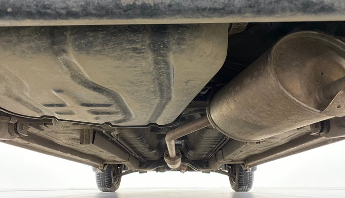 2018 Maruti Wagon R 1.0 VXI, Petrol, Manual, 8,714 km, Rear Underbody